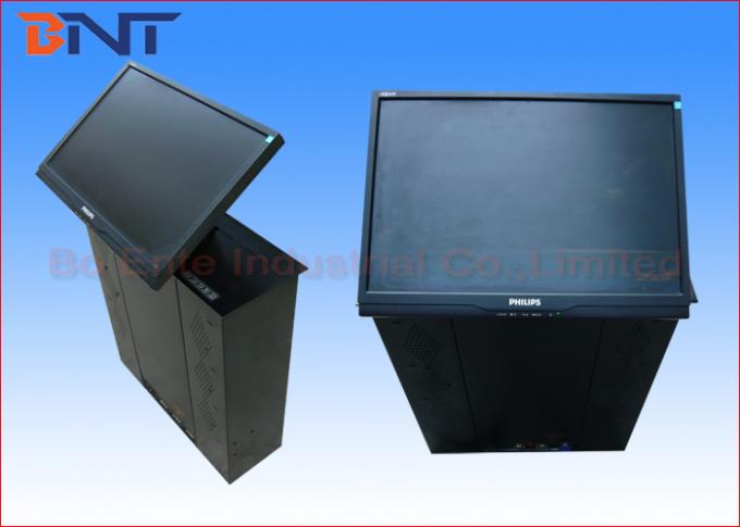 17 - 19 Inch Conference Computer LCD Motorized Lift With 60 Degree Screen Tilting