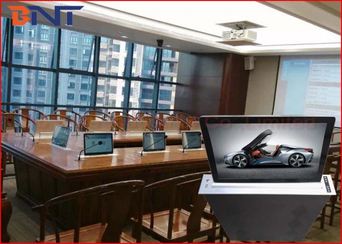 Ultra Thin Automatic LCD Monitor Lift With 21.5 Inch Retractable Screen