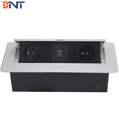 Available Customized Made As Required Desktop Hidden Outlet  With USB Charger  Interface