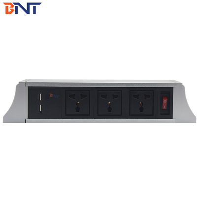 Durable Desktop Power Outlet , Conference Room Table Electrical Outlets