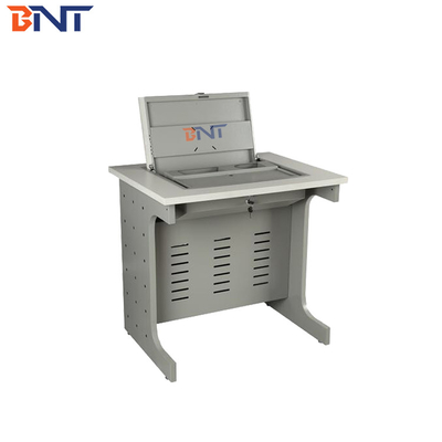 Smart Flip Top Computer Desk With 100 - 120 Degree Rotatable Angle