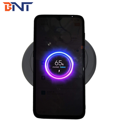 new design black wireless charger for mobile phone