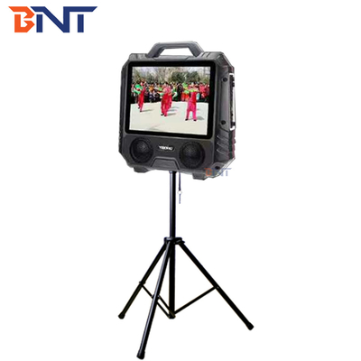 1.6M Highest Height Projector Tripod Stand Black Color With Non Slip Soft Pad