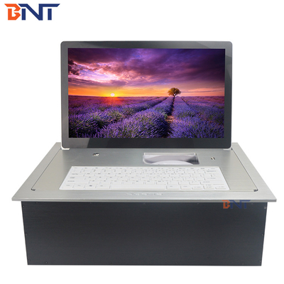 aluminum alloy material supply keyboard electric flip up monitor BF7-15.6A
