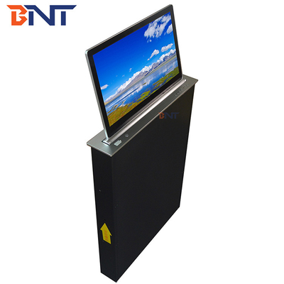 Intelligent paperless conference system whole aluminum alloy motorized monitor lift with 15.6 inch monitor