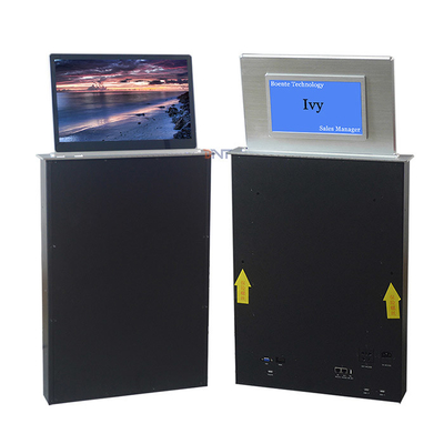 1920*1080 HD Motorized Lcd Lift With Back Name Display Screen