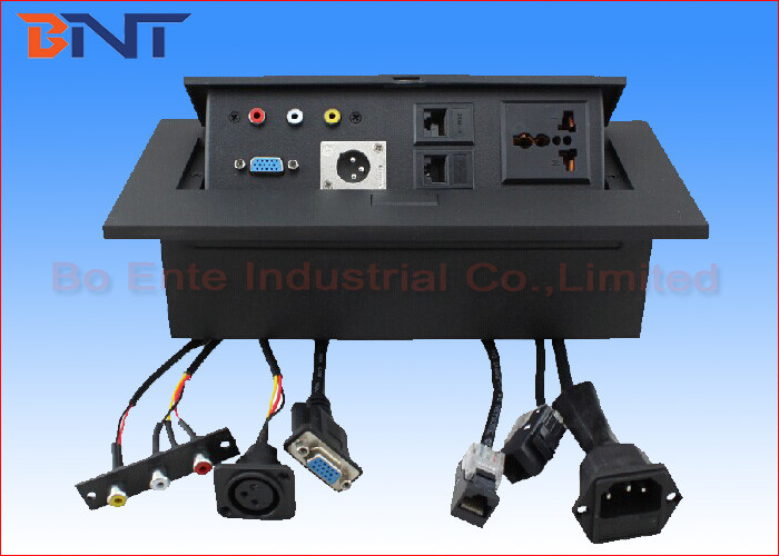Office Hydraulic Desk Pop Up Sockets Pop Up Power Socket With
