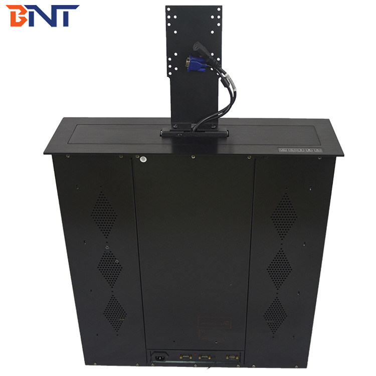 Automatic desktop monitor Motorized lift， Monitor tilt Angle of 15