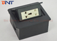 Smart Compact Desk Pop Up Sockets , Pop Out universal power plug for Office Furniture