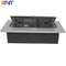 Black Power Hidden  Desktop  Socket With USB / 3.5 Audio Interface BD610-7