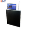 Ultra Thin Motorized Monitor Lift With Conference System Microphone