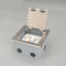Stainless Steel Changeable Ground Socket Outlet Box
