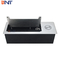Office Furniture Brush Cover Desktop Socket Conference Room Table Power Outlets With Wireless Charger