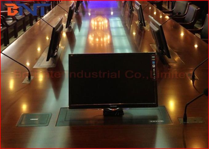 Automatic Desktop LCD Motorized Lift , 19-22 Inch Electric LCD Lift ...