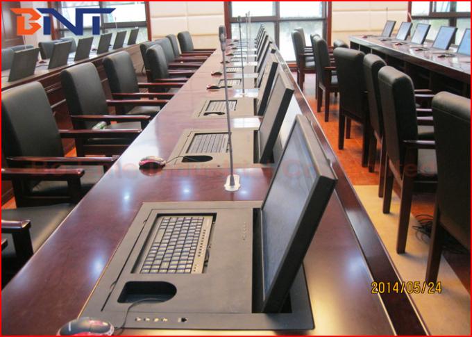 17 Inch Horizontal Flip Up Computer Monitor Lift Carbon Steel With ...