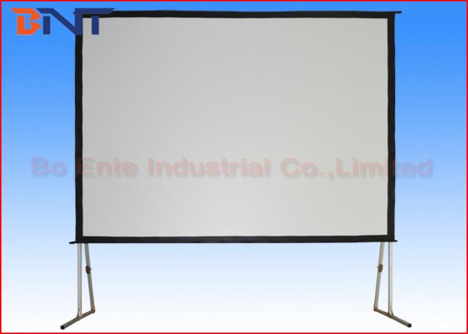 High Transparent Rear Projection Projector Screen For 100 Inch Portable ...