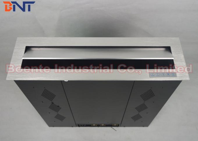 Lifter Computer Screen Full HD Computer Screen Lifter , 24 Inch LCD Monitor Motorized Lift ...