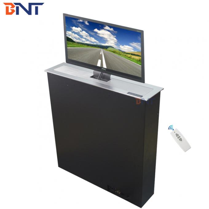 Computer Monitor Pop 17 Inch Monitor Pop Up Mechanisms Matte Black / Aluminum Silver Optional