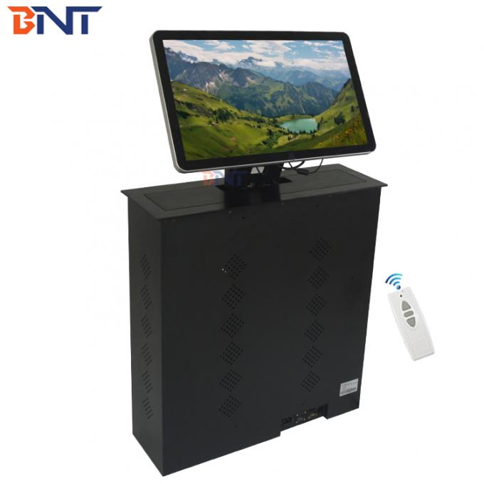 Conference Room Motorized Computer Monitor Lift , Desktop Computer Pop