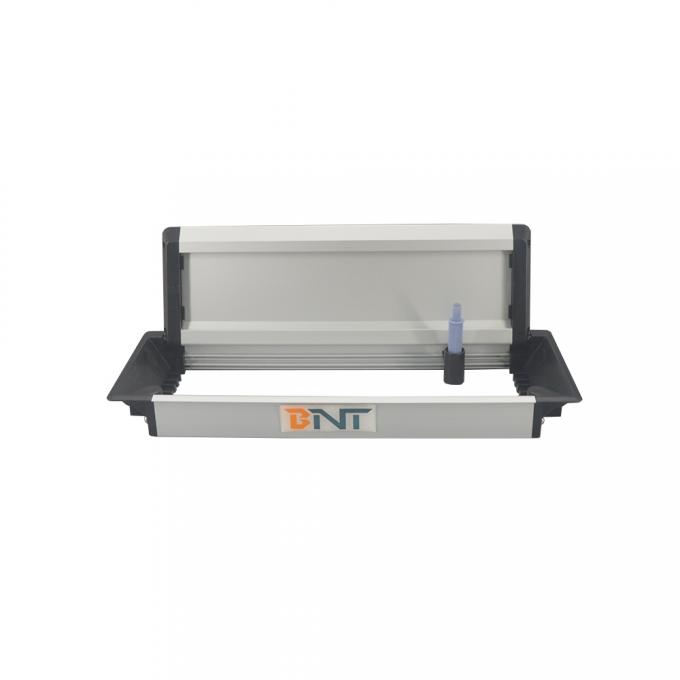 Office Furniture Hardware Flip Up Wire Management Box Computer Desk