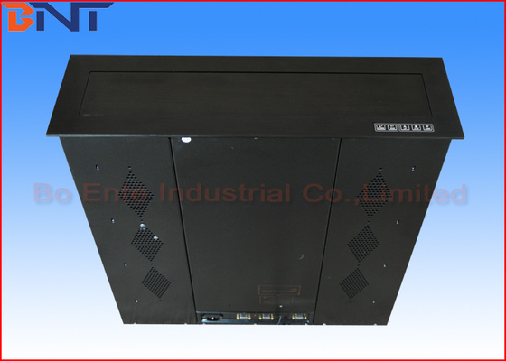 Office Desktop Computer Monitor Lift For Audio Video Conference System
