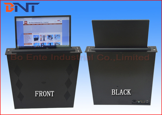 Motorized 15.6 Inch Touch Screen LCD Monitor Lift For Paperless Office System