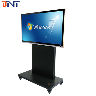 High Applicability Mobile TV Display Stand For 65 - 86 Inch Flat Screens