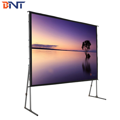 Foldable Motorized Projector Screen , 180 Inch Motorized Home Theater Screen