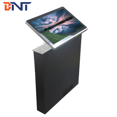 Ultra Thin LCD Monitor Lift With Remote Control Tilting Angle 0 - 60 Degree