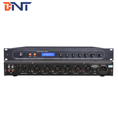 6 Channels Feedback Suppressor , High Efficiency Digital Audio Processor