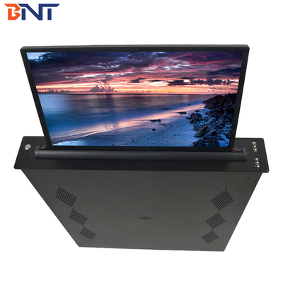 Customized 15.6 Inch Conference System Electric Monitor Lift , Computer Screen Lifter