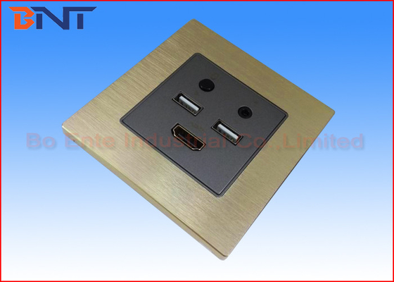 Flush Mount Smart Wall Socket Plates