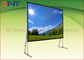 High Transparent Rear Projection Projector Screen For 100 Inch Portable Fast Fold Screen