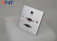 Aluminum Alloy Wall Socket Plates 86×86MM For Five Star Hotel Guest Room