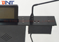Aluminum alloy LED / LCD Monitor Screen Lift with Conference Microphone System