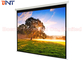 Matte White Manual Projection Projector Screen 100 Inch for Office / Home