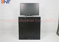 22 Inch Aluminum Alloy Brushed Panel LCD Motorized Lift With RS232 Central Control Sliver