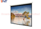 Smoothly High Quality PVC Fabric Auto-locking Manual Projector Screen 100 Inch 4:3 Format