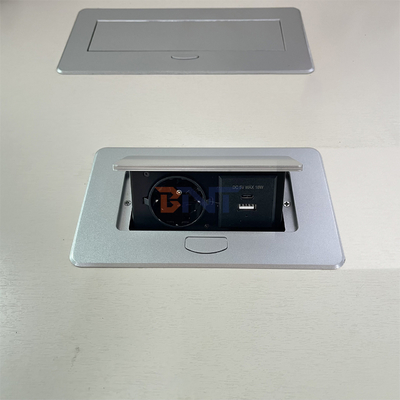 Embedded Desktop Power Socket pop up outlets USB A+C Power Charging Plug Suitable for Office Table