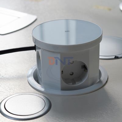 Kitchen Hidden Power Outlet Recessed Desktop PopUp USB Port AC 16A 220V Voltage IP44 Level for Office Use