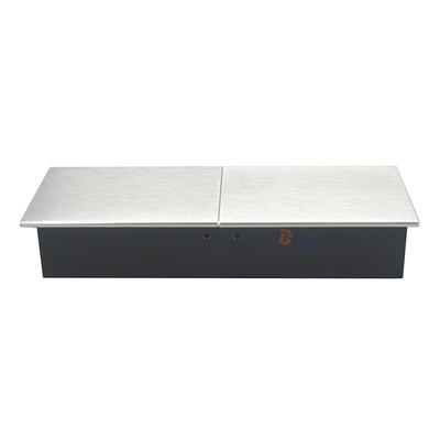 Sliding Cover Power Socket for Office Desk Keep Your Devices Connected and Organized