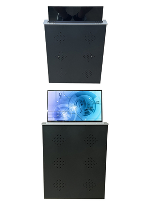 Ultra Thin ultra Narrow Mini Retractable Motorized Monitor Lift With FHD Screen