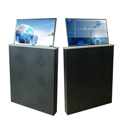 Ultra Thin ultra Narrow Mini Retractable Motorized Monitor Lift With FHD Screen