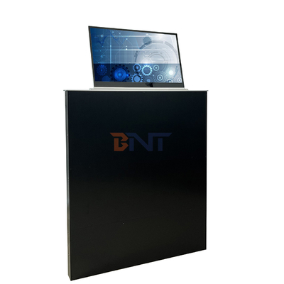 Office Environment Retractable Motorized Monitor Quick Lift With FHD Screen
