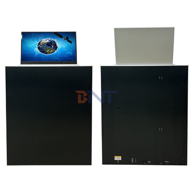 Office Environment Retractable Motorized Monitor Quick Lift With FHD Screen