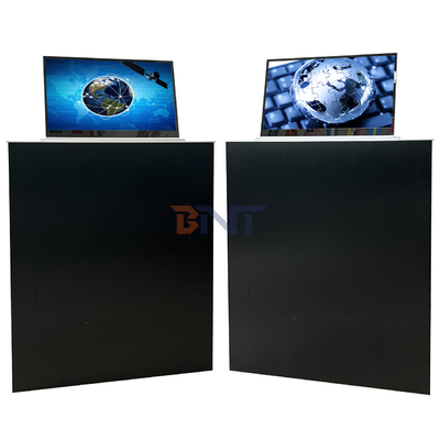 Office Environment Retractable Motorized Monitor Quick Lift With FHD Screen