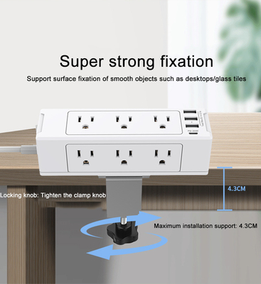 Boente multifunctional power plug table clamp mount outlet / movable desk socket mounting tabletop socket