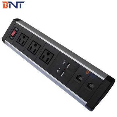 Boente eu power plug table clamp mount outlet / clamping table power outlet office desk power outlets