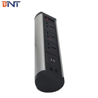 Boente eu power plug table clamp mount outlet / clamping table power outlet conference table socket charger
