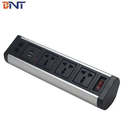 Boente eu power plug table clamp mount outlet / clamping table power outlet conference table socket charger